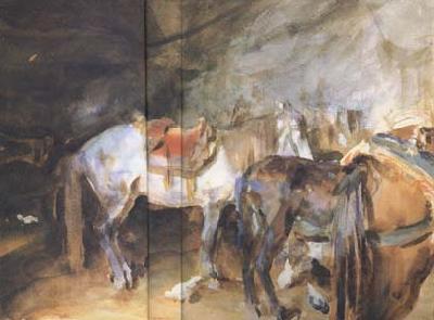 John Singer Sargent Arab Stable (mk18) Spain oil painting art